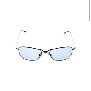 Gucci tinted blue square sunglasses